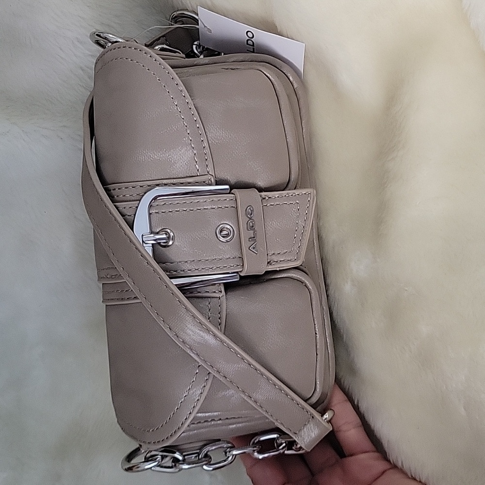 NEW ALDO Tan Shoulder Bag. - Picture 3 of 17